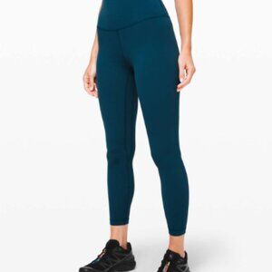 Lululemon Align Pant II 25" in Night Diver - Size 4